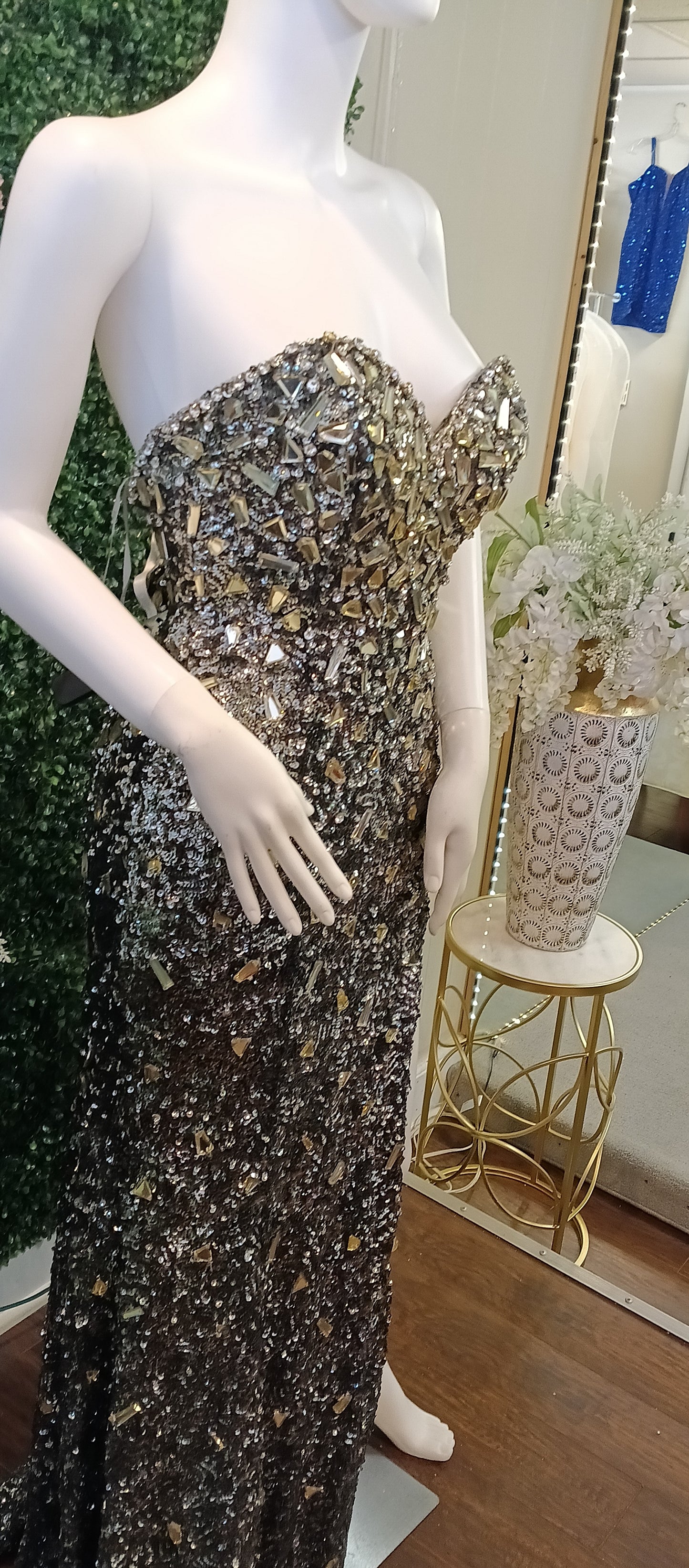 Titanium Couture prom dress