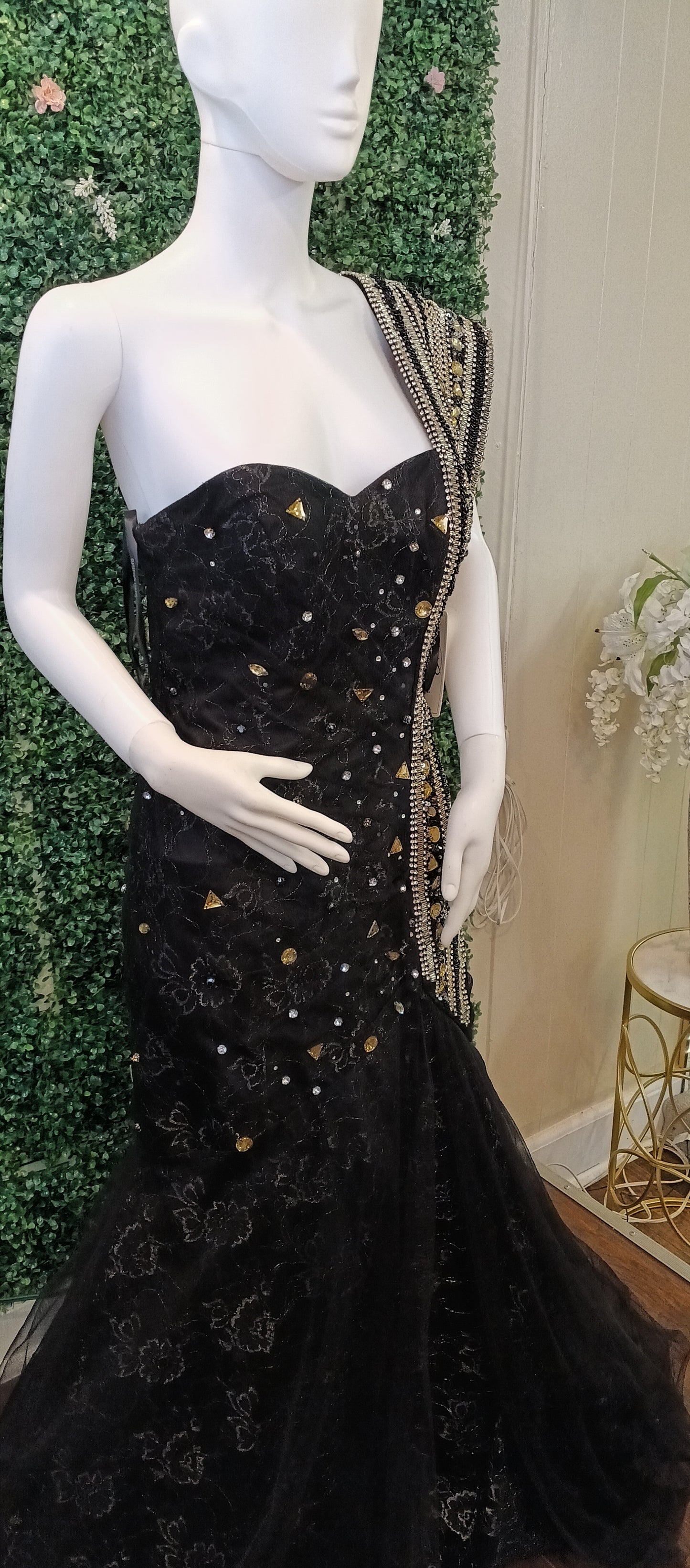 Putros Couture Black Mermaid
