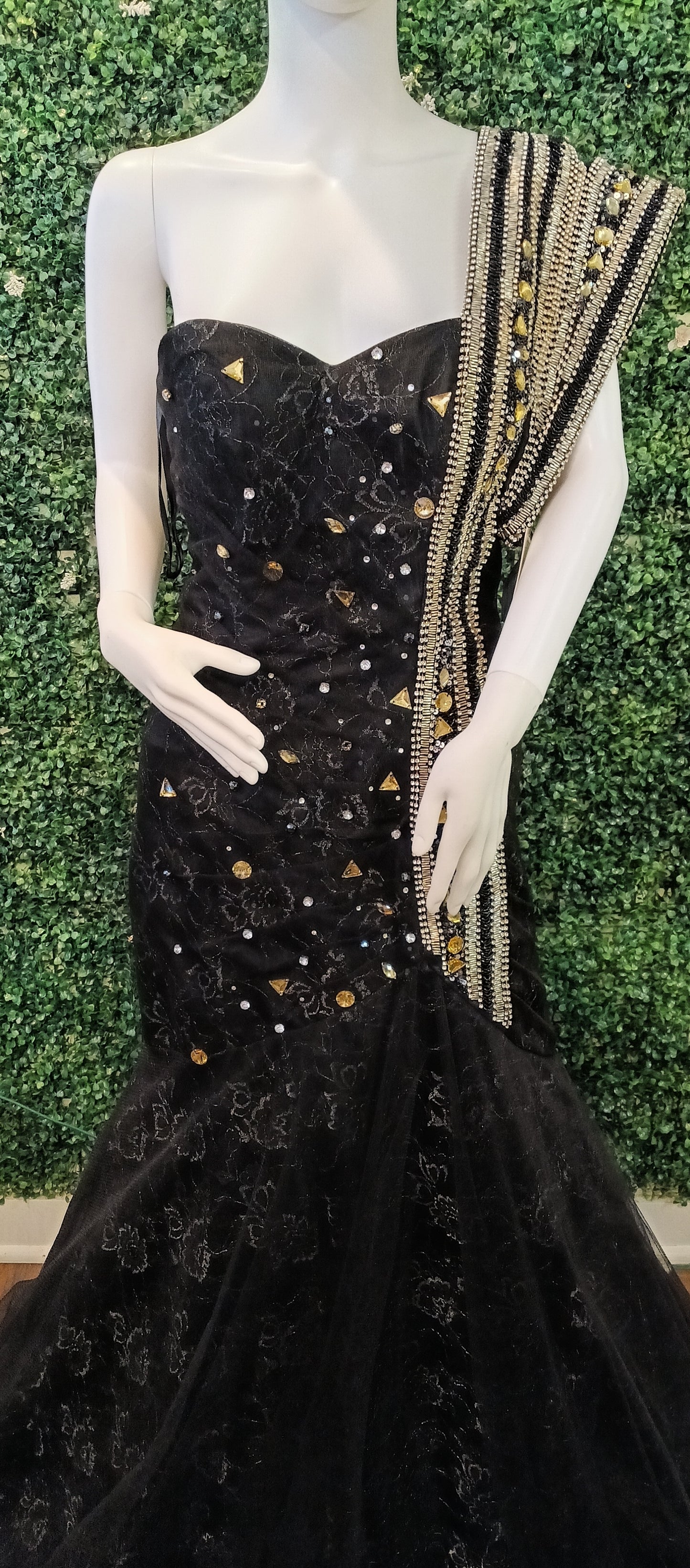 Putros Couture Black Mermaid