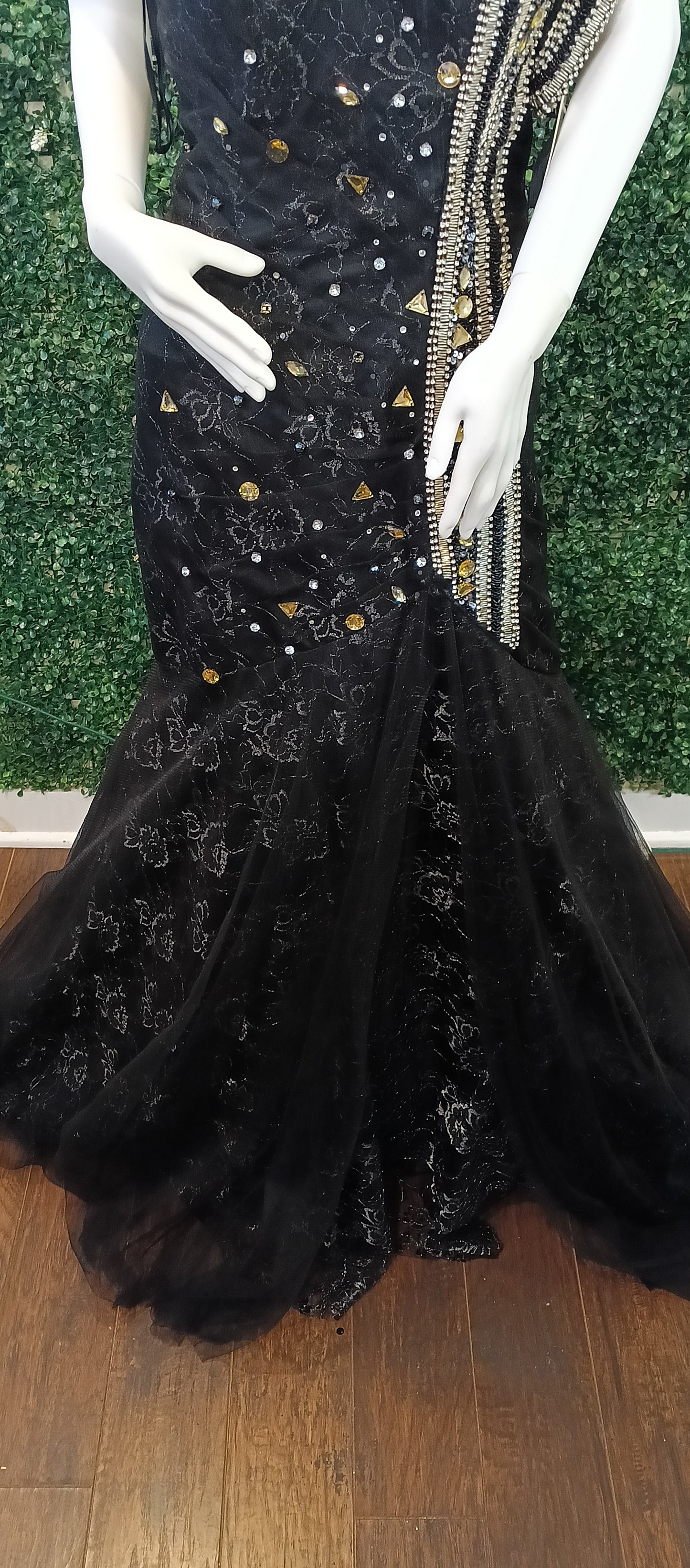 Putros Couture Black Mermaid