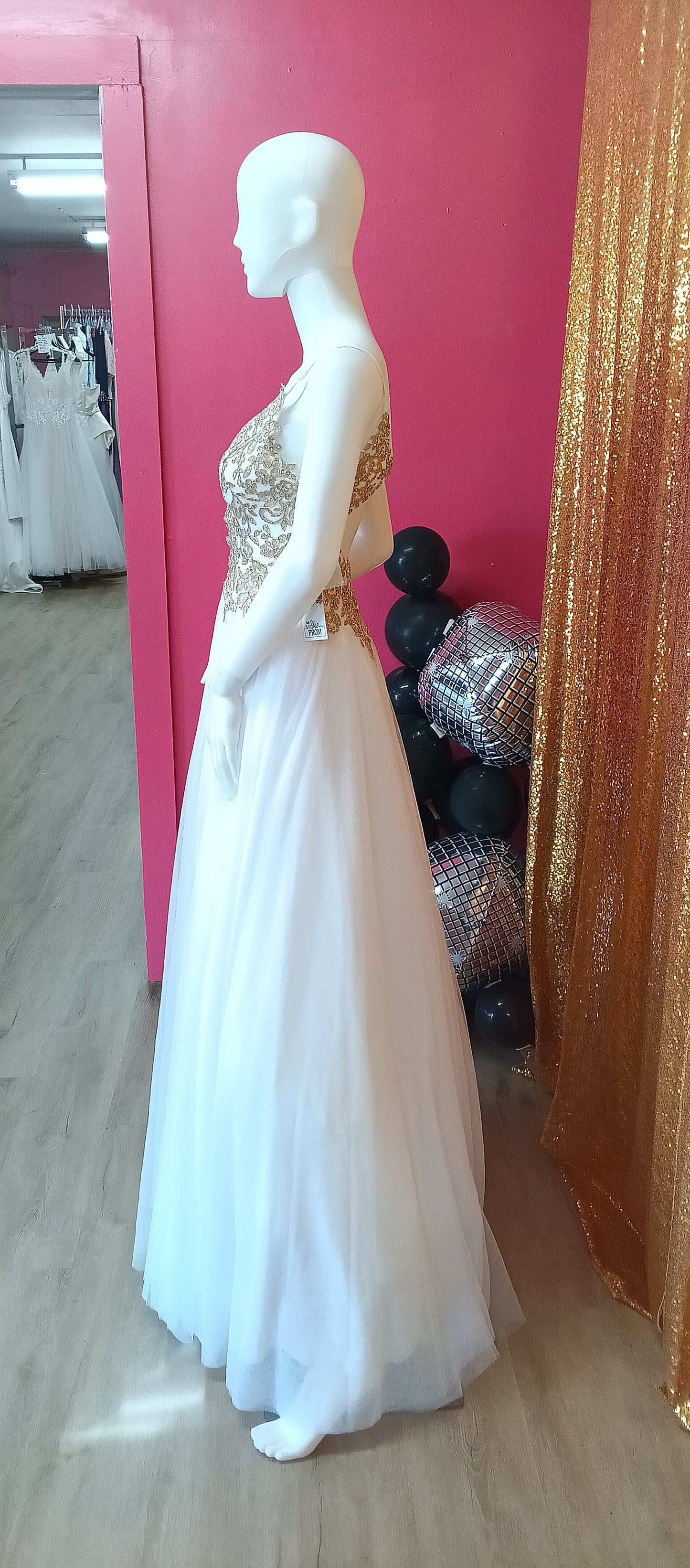 Say yes to the dress white gold ball gown
