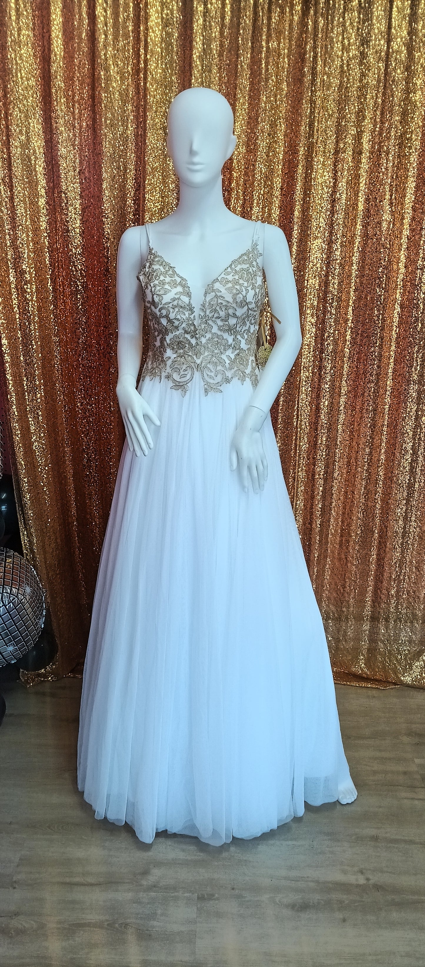 Say yes to the dress white gold ball gown