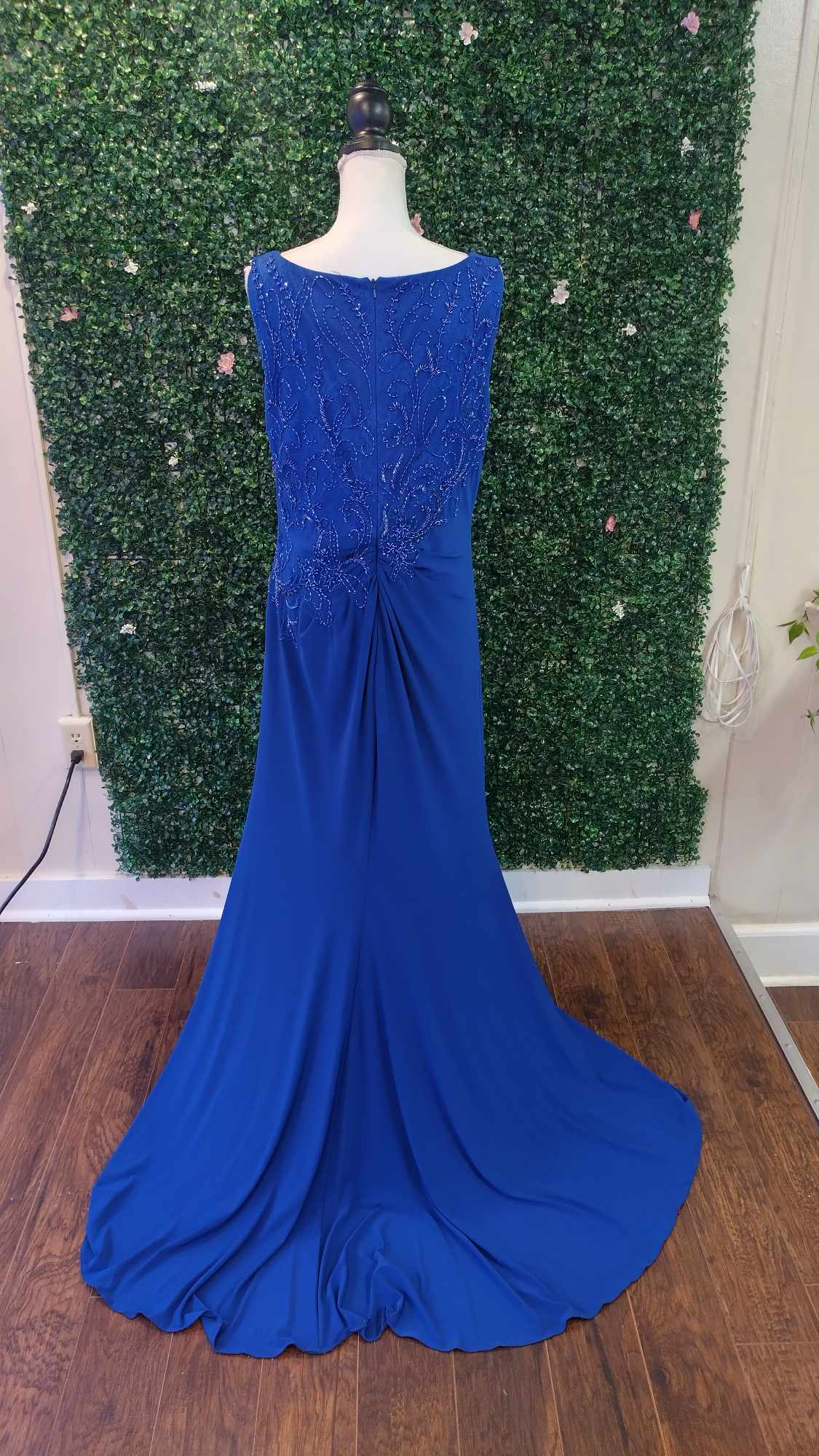 Montage by mon cheri Royal Blue formal dress