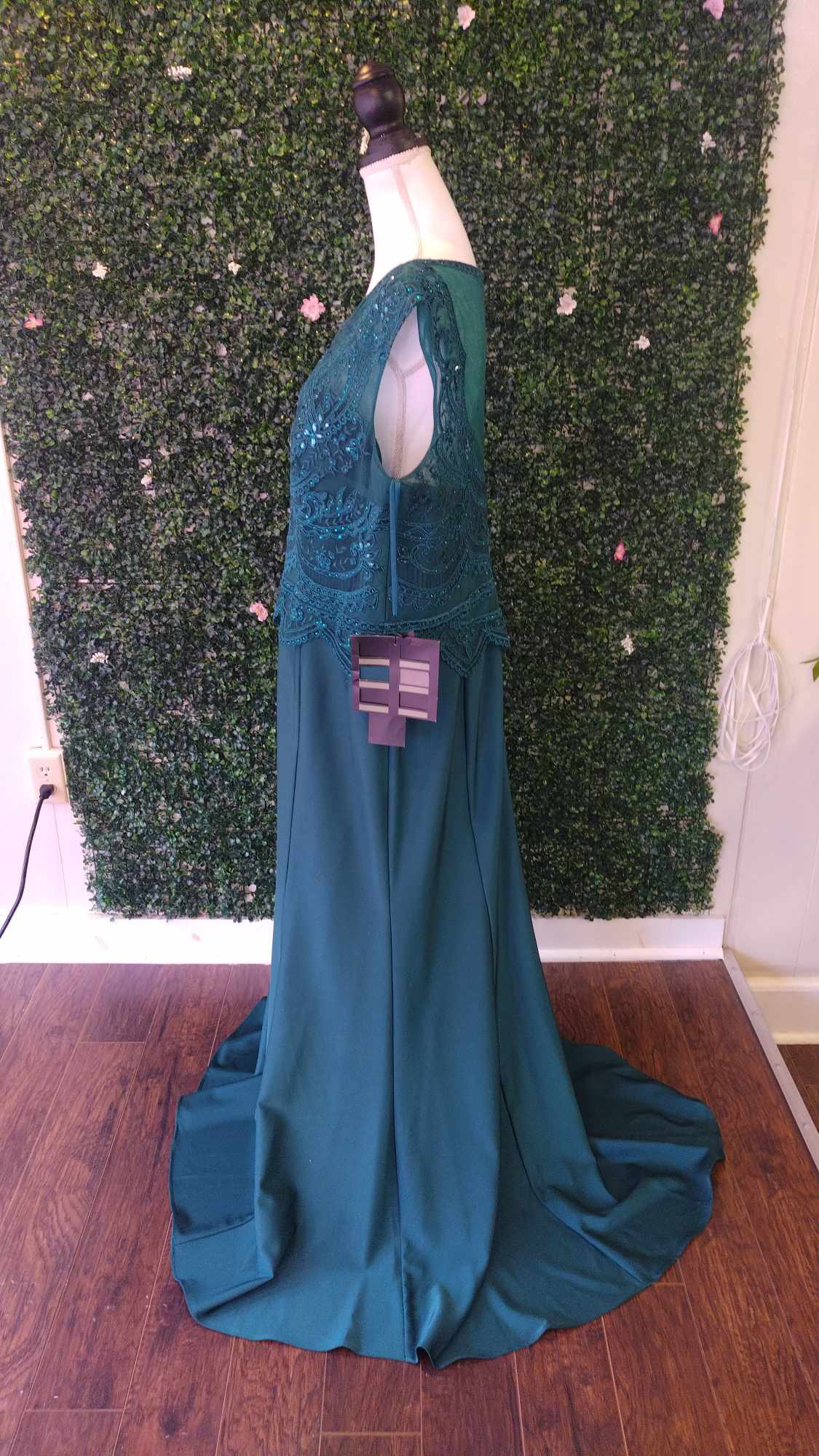 Madeline Gardner Emerald Green Formal Dress