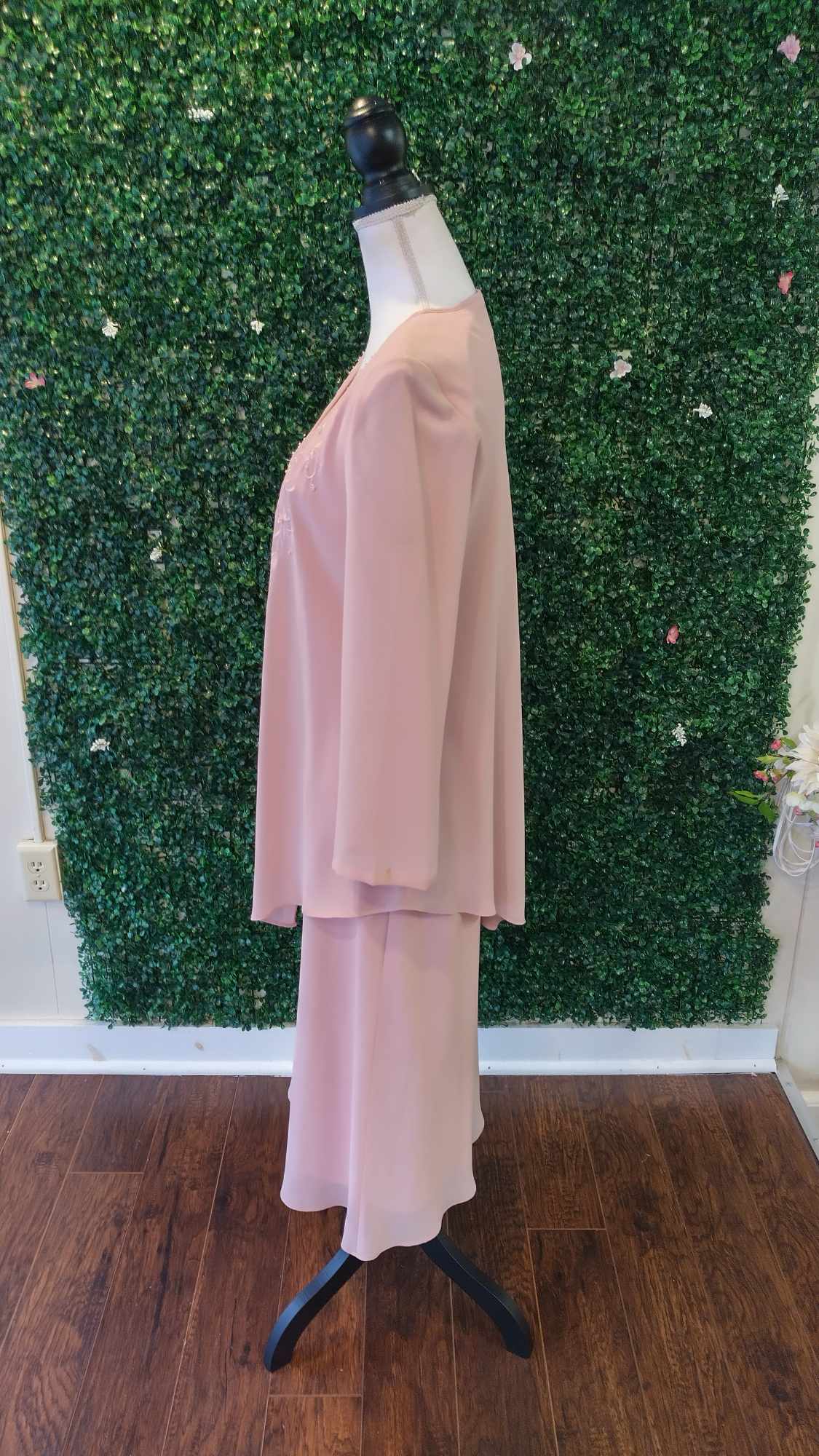 Virgo collection blush pink formal dress